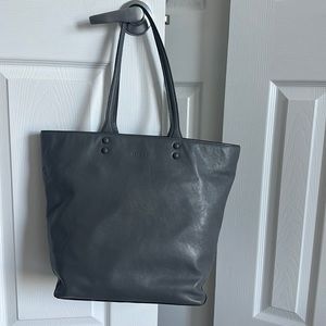 Milly grey leather bag - barely used